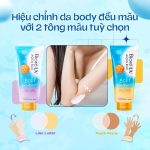 Biore UV Aqua Rich Serum Chống Nắng Dưỡng Thể Nâng Tông Lilac Luster 130ml - Ảnh 2
