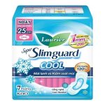 Combo 4 gói BVS Laurier Siêu Mỏng 1mm Mát lạnh 25cm 7 miếng