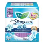 Combo 4 gói BVS Laurier Siêu Mỏng 1mm Mát lạnh 30cm 6 miếng