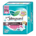 Combo 4 gói BVS Laurier siêu mỏng bảo vệ 1mm 25cm 8 miếng