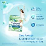 Combo 4 gói BVS Laurier Siêu Mỏng 1mm Kháng khuẩn 30cm 6 miếng - Ảnh 8