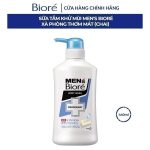 Sữa Tắm Khử Mùi Men's Biore - Xà Phòng Thơm Mát (Chai) 440ml