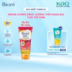 Serum Chống Nắng Dưỡng Thể Kháng Bụi - Tươi Trẻ Biore 50ml - Ảnh 2