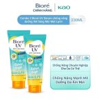 Combo 2 Biore UV Serum Chống Nắng Dưỡng Thể Kháng Bụi Sáng Mịn Mát Lạnh 230ml - Ảnh 3