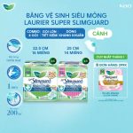 Combo 4 Băng Vệ Sinh Laurier Siêu Mỏng Kháng Khuẩn 1mm GÓI LỚN TIẾT KIỆM - Ảnh 2