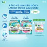 Combo 4 Băng Vệ Sinh Laurier Siêu Mỏng 1mm Loại lớn (Chọn loại) - Ảnh 2