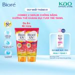 Combo 2 Serum chống nắng dưỡng thể kháng bụi - tươi trẻ Biore 150ml - Ảnh 2