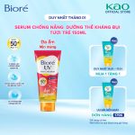 Serum chống nắng dưỡng thể kháng bụi - tươi trẻ Biore 150ml - Ảnh 2