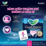 Combo 8 Băng Vệ Sinh Quần Laurier Guard Panties Size M-L Gói 2 Miếng - Ảnh 7