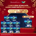 Combo 8 Băng Vệ Sinh Quần Laurier Guard Panties Size M-L Gói 2 Miếng - Ảnh 8