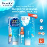 Combo Chống Nắng Màng Nước Dưỡng Ẩm Biore UV Aqua Rich 50g và Dầu Tẩy Trang Biore Make Up Remover Perfect Oil 150ml - Ảnh 7