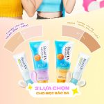 Combo Chống Nắng Sáng Rạng Rỡ UV Aqua Light Up 70g và Chống Nắng Dưỡng Thể Nâng Tông Peach Pearly 130ml - Ảnh 8