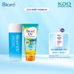 Combo Gel Chống Nắng Dưỡng Ẩm Biore UV Aqua Rich 90ml và Serum Chống Nắng Dưỡng Thể - Sáng mịn mát lạnh Biore 150ml - Ảnh 2