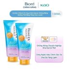 Combo 2 Serum Chống Nắng Dưỡng Thể Nâng Tông Biore UV Aqua Rich Lilac Luster/ Peach pearly 130ml