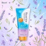 Biore UV Aqua Rich Serum Chống Nắng Dưỡng Thể Nâng Tông Lilac Luster 130ml - Ảnh 4