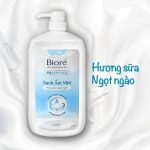 Sữa tắm Biore Dưỡng Ẩm Hương Sữa Ngọt Ngào 1kg - Ảnh 4