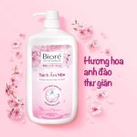 Sữa tắm Biore Dưỡng Ẩm Hương Hoa Anh Đào Thư Giãn 1kg - Ảnh 5