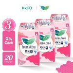 Combo 3 Băng vệ sinh Laurier Fresh & Free Siêu Mỏng - Ảnh 3