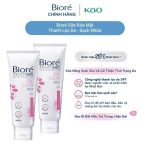 Combo 2 Sữa Rửa Mặt Thanh Lọc Da Biore 100g (Sáng Da/Ngừa Mụn/Sạch Nhờn/Dưỡng Ẩm và Mịn Da) - Ảnh 4