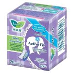 Combo 4 Băng vệ sinh hàng ngày Laurier Active Fit siêu thấm không hương 20 miếng