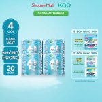 Combo 4 Băng vệ sinh hàng ngày Laurier Active Fit mềm mịn khô thoáng 20 miếng - Ảnh 2