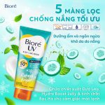 Combo 2 Serum Chống Nắng Dưỡng Thể Kháng Bụi - Sáng Mịn Mát Lạnh Biore 150ml - Ảnh 3