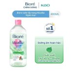Biore Nước Tẩy Trang Hoàn Hảo Ngừa Mụn Biore Make Up Remover Perfect Cleansing Water Acne Care 400ml (Bao bì thay đổi) - Ảnh 6